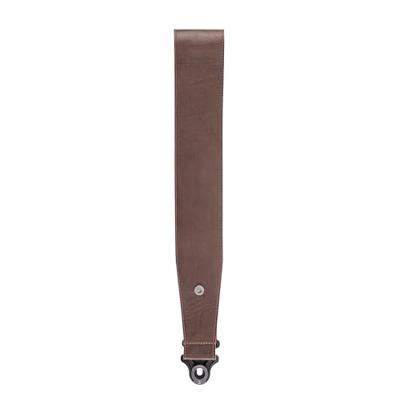 D&apos;Addario 30BAL02 Comfort Leather Auto Lock Guitar Strap Brown gitaarband