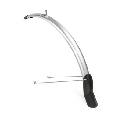 Voorspatbord Eurofender Scatto 28" x 51 mm - zilver Voorspatbord Eurofender Scatto 28" x 51 mm - zilver