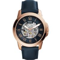 Horlogeband Fossil ME3102 / Townsman Leder Blauw 22mm - thumbnail