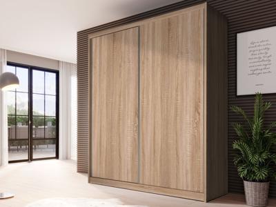 Kast MACRO 2 schuifdeuren 180 cm sonoma eik