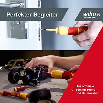 Wiha 44318 | e-schroevendraaier speede® ii electric | 7-dlg | met slimbits | 2x 1.6ah accu en usb-oplader in l-boxx mini - 44318 Wiha 44318 | e-schroevendraaier speede® ii electric | 7-dlg | met slimbits | 2x 1.6ah accu en usb-oplader in l-boxx mini - 44318