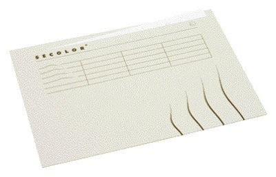 Vouwmap secolor tabrand a4 recy karton 250gr gs | 25 stuks