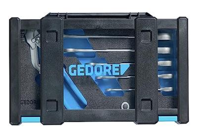 Gedore ringratel-steeksleutelset, 8-19 mm, incl. sleuteltang 7", 8-dlg. - 3416356 Gedore ringratel-steeksleutelset, 8-19 mm, incl. sleuteltang 7", 8-dlg. - 3416356