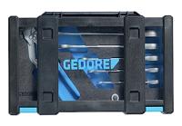 Gedore ringratel-steeksleutelset, 8-19 mm, incl. sleuteltang 7", 8-dlg. - 3416356 - thumbnail