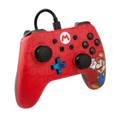 PowerA Mario Gamepad Nintendo Switch Analoog/digitaal USB Multi kleuren