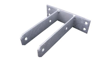 Waelbers U pergolasteun op plaat 71mm fv