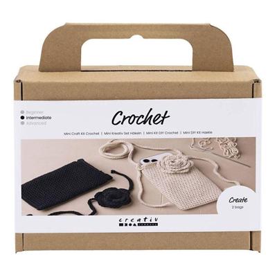 Creativ Company Https://www.cchobby.nl/mini-hobbyset-haken-tas-met-roos-1-doos