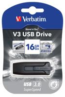 USB stick Verbatim 49172 Zwart 16 GB - thumbnail
