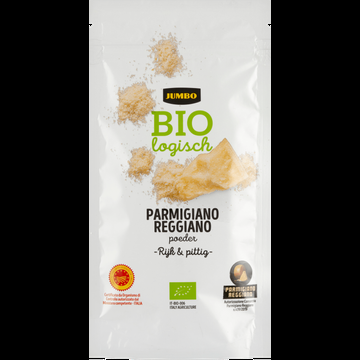 Jumbo Biologisch Parmigiano Reggiano Poeder 40 g Jumbo Biologisch Parmigiano Reggiano Poeder 40 g