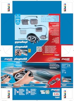 PLAYMOBIL 71397 RC-radiobesturingsmodule, waarmee je PLAYMOBIL-voertuigen op afstand kunt bedienen - vanaf 6 jaar PLAYMOBIL 71397 RC-radiobesturingsmodule, waarmee je PLAYMOBIL-voertuigen op afstand kunt bedienen - vanaf 6 jaar