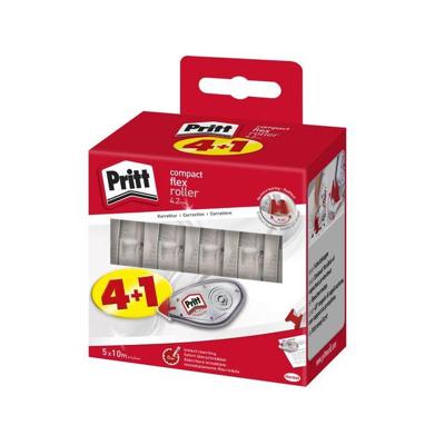Correctietape pritt compact flex 4.2mmx10m 4+1 Correctietape pritt compact flex 4.2mmx10m 4+1