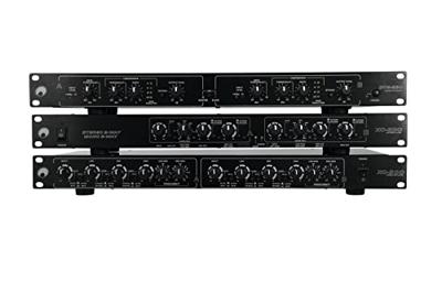 Omnitronic XO-230 actieve stereo 2-weg en mono 3-weg crossover