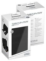 Ultimate Guard Twin Flip'n'Tray 200+ Xenoskin - Black - thumbnail