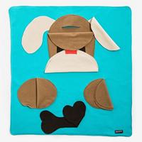 Knauder´s Best Honden-snuffelmat Buddy, bont - thumbnail
