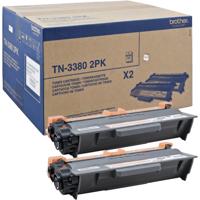 Brother TN-3380 Twinpack Toner zwart - thumbnail