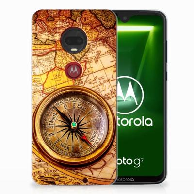 Motorola Moto G7 | G7 Plus Siliconen Back Cover Kompas