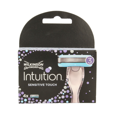 Wilkinson Wilkinson Intuition Sensitive Touch Navulmesjes - 4 stuks Wilkinson Wilkinson Intuition Sensitive Touch Navulmesjes - 4 stuks