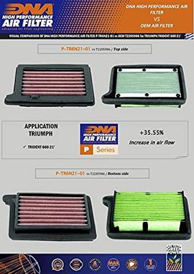 DNA vervangbaar luchtfilter replac. air filter black