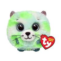 TY beanie balls knuffel kat evie 10 cm - thumbnail