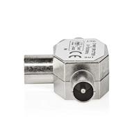 Nedis Satelliet- en Antenne-Adapter | 2x Coax Male | IEC Female | 1 stuks - CSGB40950ME CSGB40950ME - thumbnail