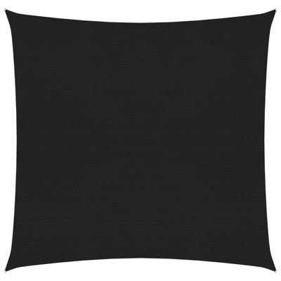 VidaXL Zonnezeil 160 g/m² 2,5x3 m hdpe zwart