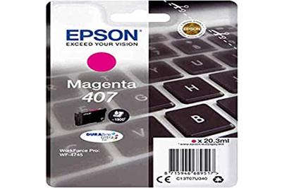 Inktcartridge epson 407 t07u340 rood Inktcartridge epson 407 t07u340 rood