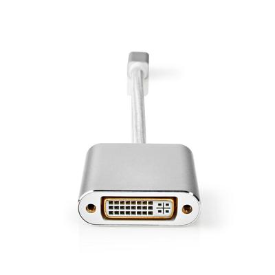 Mini DisplayPort-Kabel | DisplayPort 1.2 | Mini-DisplayPort Male | DVI-D 24+1-Pins Female | 21.6 Gbp Mini DisplayPort-Kabel | DisplayPort 1.2 | Mini-DisplayPort Male | DVI-D 24+1-Pins Female | 21.6 Gbp