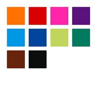 Staedtler Lumocolor 351 351 B10 Whiteboardmarker Rood, Oranje, Lila, Blauw, Groen, Bruin, Zwart, Lichtgroen, Lichtblauw, Roze 10 stuk(s) - thumbnail
