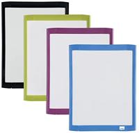Nobo Mini whiteboard, magnetisch, met gekleurd frame, 28 x 21,6 cm - thumbnail