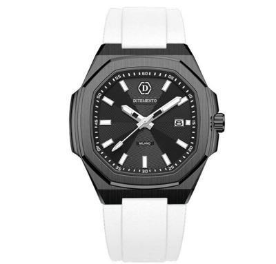 Ditemento Santiago Bernabeu Horloge Heren Zwart/Wit - Maat One Size - Kleur: WitZwart | Soccerfanshop