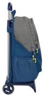 Schoolrugzak met Wielen Munich Street Blauw Grijs 32 x 44 x 16 cm - thumbnail