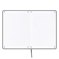 Oxford Signature Smart Journal, ft A5, geruit 5 mm, zwart - thumbnail