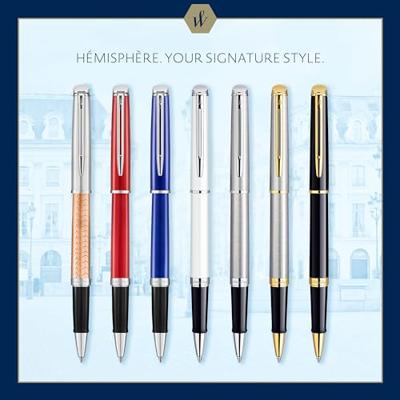 Rollerpen Waterman Hémisphère stainless steel GT fijn Rollerpen Waterman Hémisphère stainless steel GT fijn