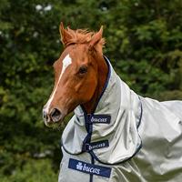 Bucas Power Turnout halsdeken zilver maat:l - thumbnail