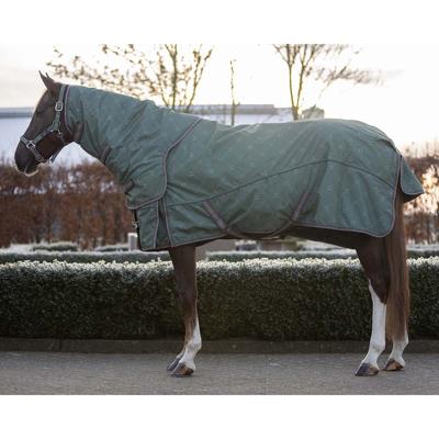QHP Stirrup 150gr Outdoordeken groen maat:195 QHP Stirrup 150gr Outdoordeken groen maat:195