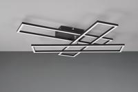 Trio Design plafondlampCorso zwart - R64423132 - thumbnail