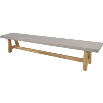 Tuinbank Judy met betonlook zitting 180x40x45 cm Tuinbank Judy met betonlook zitting 180x40x45 cm
