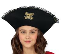 Piratenpak Meisje Rood Grace - thumbnail