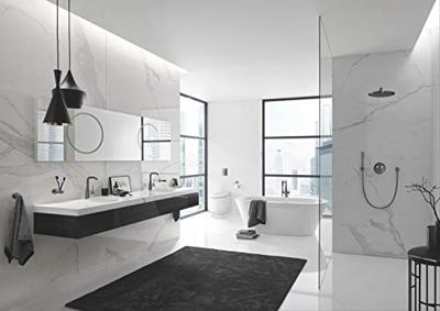 Thermostatische Douchekraan Grohe Grohtherm Smart Controle met Omstelling Hard Graphite Geborsteld - thumbnail