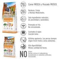 ARQUIVET Fresh Turkey and fish - halfvochtig hondenvoer - 10kg - thumbnail