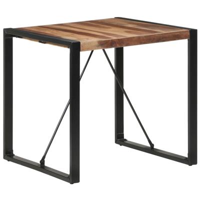 VidaXL Eettafel 80x80x75 cm massief hout VidaXL Eettafel 80x80x75 cm massief hout
