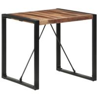 VidaXL Eettafel 80x80x75 cm massief hout - thumbnail