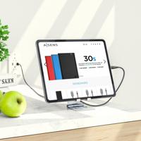 Mobiel- of tabletondersteuning Aisens MS2PM-086 8" Zilverkleurig - thumbnail