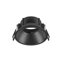 SLV InbouwringNew Tria 75 rond zwart - verdiept - zonder fitting - 1007488 - thumbnail