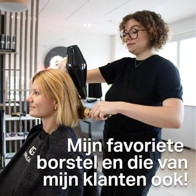 Olivia Garden Wavy Bristles Gold&Brown Brush Ø45mm Olivia Garden Wavy Bristles Gold&Brown Brush Ø45mm