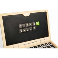 Bigjigs houten speelgoed laptop set, 95dlg. - thumbnail