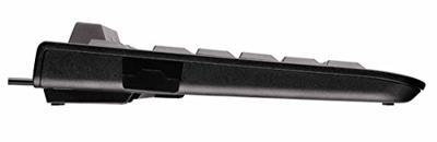 CHERRY KC 1000 SC toetsenbord Universeel USB AZERTY Belgisch Zwart