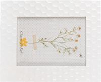 Clayre & Eef Fotolijst 13x18 cm Wit Kunststof Glas Fotokader - thumbnail