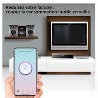 Slimme inbouwcontactdoos voor binnen - KYF - Wi-Fi - Met energiemeter + USB- en USB-C-poorten - thumbnail