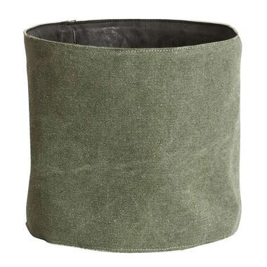 Bloempot Mike - grijs - 21,5xØ21,5 cm